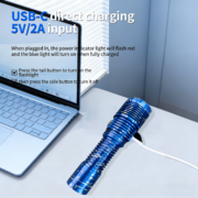 high lumen rechargeable flashlight 2000 lumen ultra bright handheld led flashlight active heat dissipation long range beam 6 lighting modes powerful emergency light ipx6 waterproof rating long lasting battery home emergency & camping use