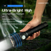 led rechargeable high lumen flashlight, 6 mode ultra bright camping flashlight, 5500 lumen ultra bright flashlight, adjustable tactical high power flashlight, home emergency waterproof flashlight