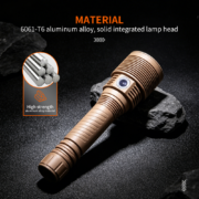 g12 max 14500lm super bright high intensity flashlight